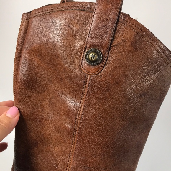 Frye Melissa Riding Boots Size 8 B brown - Picture 5 of 8